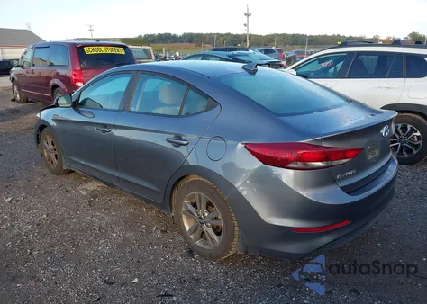 2018 Hyundai Elantra Sel из США, поврежденный, VIN 5NPD84LF1JH359878